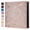 Champagne Pink, variant on RECUTMS Photo Album 4x6 Holds 600 Horizontal Black Pages Large Capacity Leather Cover Memo Picture Album Wedding Family (White)