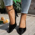 thumbnail image 3 of IUJSOY Kitten Heels for Women Pointed Toe Pumps Dress Shoes Business Casual Shoes Office Work Shoes, 3 of 9