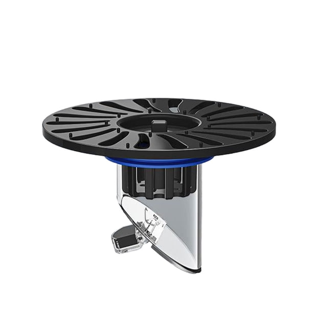 Tapón de drenaje de suelo Naiovety 2 piezas Accesorios de baño negro azul gran tamaño