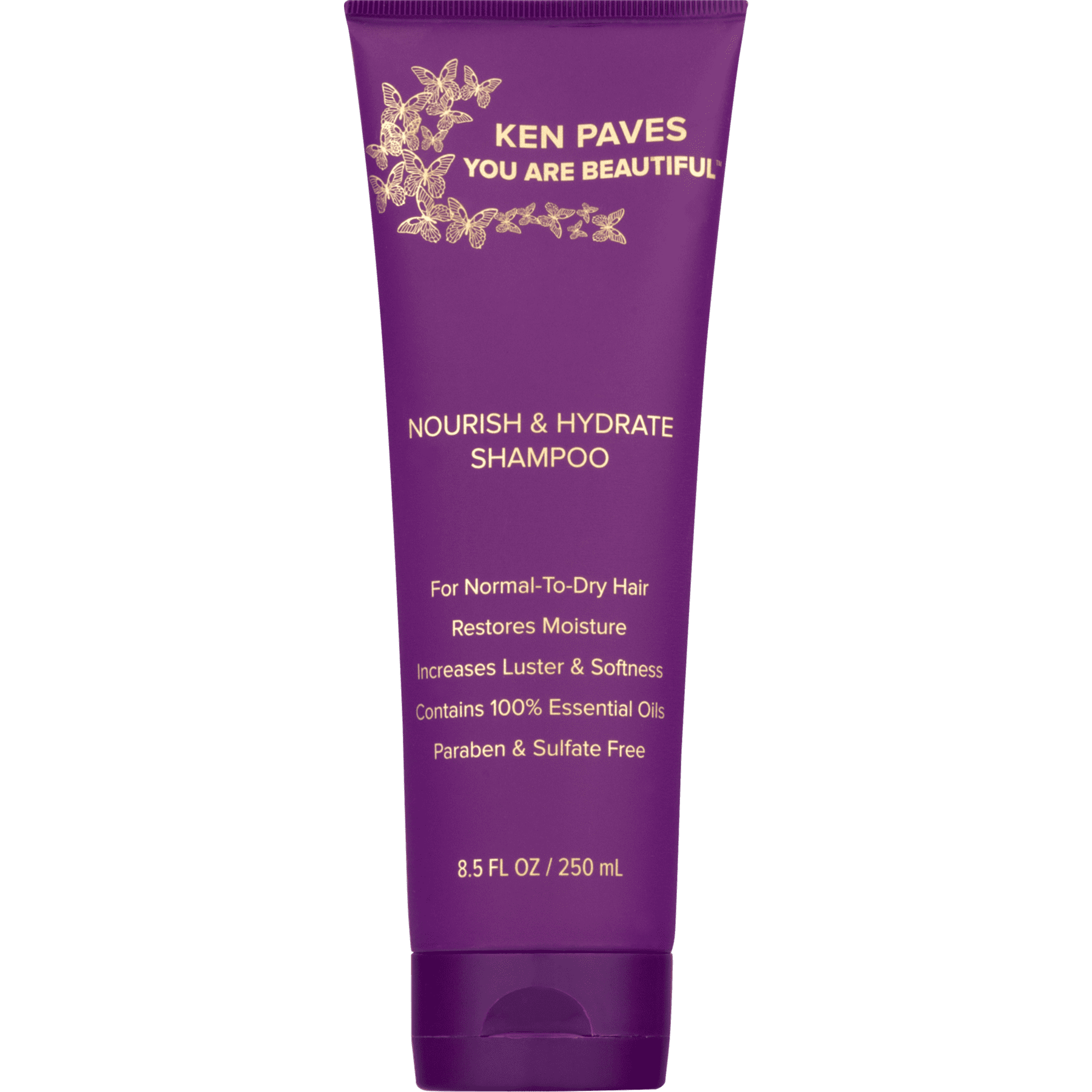Ken Paves You Are Beautiful Nourish & Hydrate Shampoo, 8.5 Oz