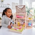 thumbnail image 4 of KidKraft Tote-ables™ Portable Cottage Dollhouse with Doll Included, Storage, 30 Accessories, 4 of 13