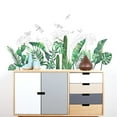 thumbnail image 3 of NSESSHome Tropical Plants Leaves Wall Stickers Home Children's Room Green Plants Stickers, 3 of 6