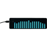 Power Acoustik Spectrum Analyzer for Car Stereo | LED Display for Visual Lightshow of your Favorite Music