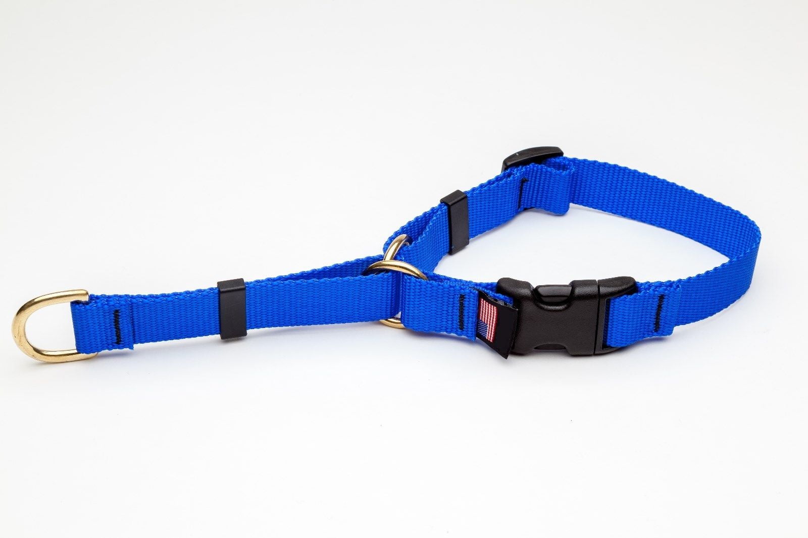 Martingale Dog Collar High Quality Adjustable Heavy Soft bing Brass