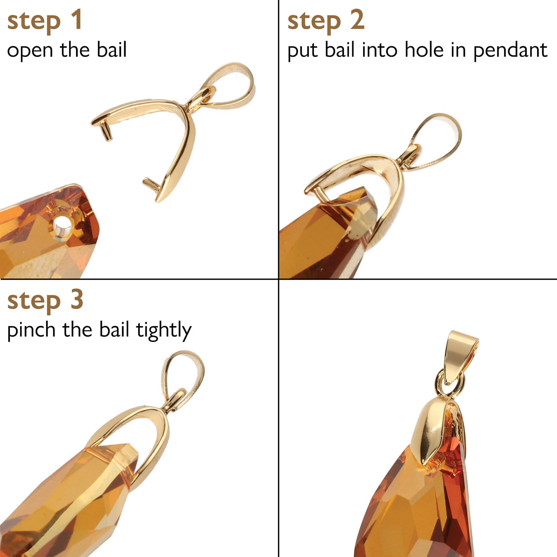 Pinch Bails for Earrings - Add Uniqueness to Your Jewelry