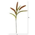 thumbnail image 2 of Nearly Natural 30in. Sorghum Harvest Artificial Flower (Set of 12), Orange, 2 of 3