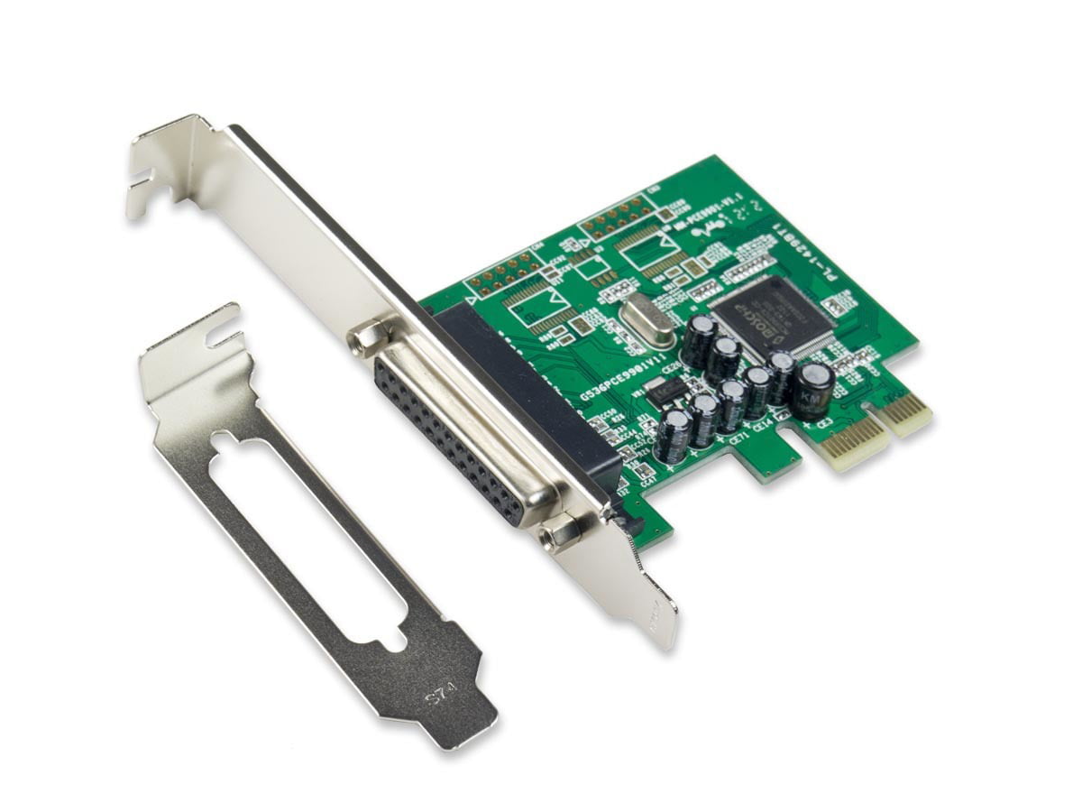 NEW 25 pin PCI-E Express Parallel LPT printer Card Moschip 9901 Support 64bit 