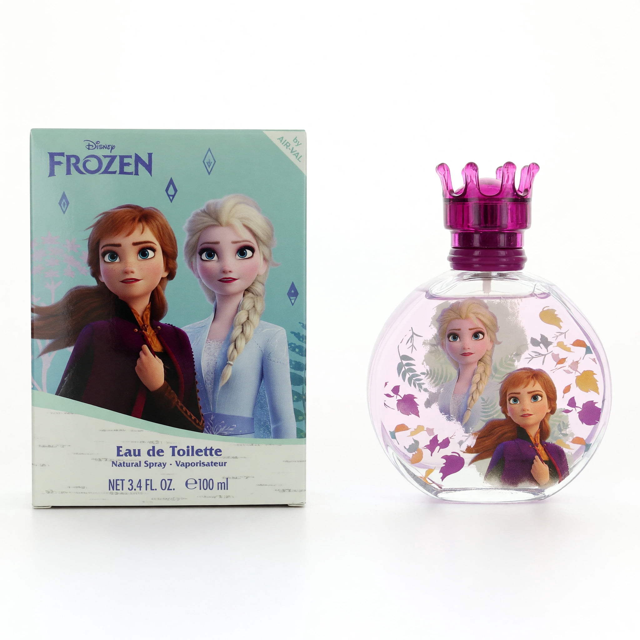 Disney Frozen II - 3.4 oz EDT Spray with Charm, Floral Fruity