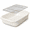 5.1Qt (White)-With Rack, variant on Baking Dish 5.1 Quarts Casserole Dishes For Oven Pan With Handles Lasagna Deep Large Rectangular Ceramic Bakeware (blue Lid)