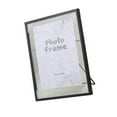 thumbnail image 1 of Creative Nordic Metal Glass Photo Photo Picture Frame Decorative Picture Frame Frame Crafts Home Desktop Bedroom Decors L Black, 1 of 9