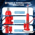 thumbnail image 4 of Qinaqin 8-Ton cm de Alturaydraulic Largo Ram Jack Resistente Engine Alturaoist Cylinder con Profundidadouble Piston Pump Ajustable Lift Altura y Clevis Base para Garage Cranes Farm Equipment, 4 of 7
