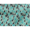 thumbnail image 5 of oneOone Viscose Jersey Fabric Triangle Geometric Printed Craft Fabric BTY 60 Inch Wide, 5 of 5