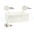 thumbnail image 3 of Covermates Keepsakes - Serveware Storage - Padded Protection - ID Window - Stain Resistant - Machine Washable - China Storage, Cream, 3 of 6