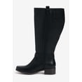 thumbnail image 4 of Comfortview Donna Wide Calf Leather Boot Tall Knee High Women's Winter Shoes (Wide Widths Available), 4 of 6
