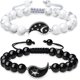 thumbnail image 1 of Yin Yang My Sun and Stars Moon of My Life Stone Couples Bracelets, 1 of 4