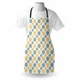 thumbnail image 3 of Garden Apron Lively Cute Wildflowers Daisies Retro Fashion Spring Nature Print, Unisex Kitchen Bib Apron with Adjustable Neck for Cooking Baking Gardening, Almond Green Apricot Mustard, by Ambesonne, 3 of 3