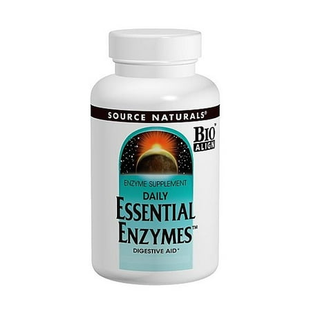 - Source Naturals Daily Essential Enzymes 500 mg 360 Capsules
