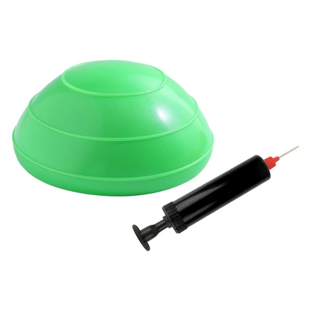 Pelota de equilibrio de media bola, equipo de entrenamiento de fuerza, pelota de estabilidad, base antideslizante para verde