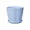 Blue, variant on 6 Inch Plastic Plant Pots, 1pc Flower Pots,Planters with Drainage Holes & Saucers, Indoor Outdoor Garden Pots for Home Decor