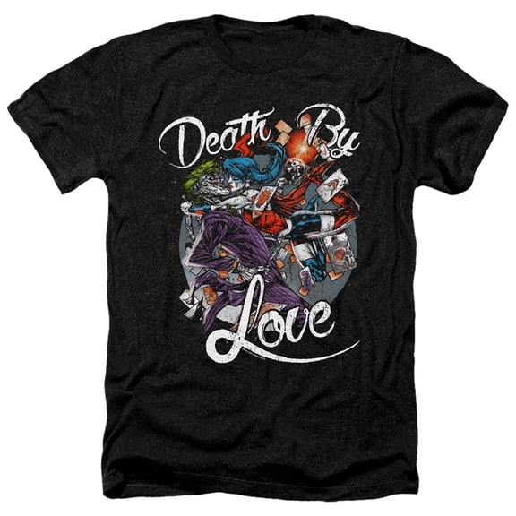 Batman - Death By Love - Heather Short Sleeve Shirt - XX-Large