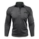 thumbnail image 4 of Ceisia Men's Slim Fit Long Sleeve Turndown Collar Shirt with Contrast Trim and Chest Pocket Dark Gray S Gifts, 4 of 8