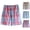 Blue, variant on CHUMUD Men's Cotton Pajama bottoms Lounge Sleep Shorts Soft Comfortable Breathable Pajamas Shorts Plaid Pj Shorts