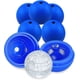 thumbnail image 1 of Death Star Ice Cube Mold 6 Pack Silicone Star Wars Ice Molds Sphere Big Ice Ball Maker For Whiskey, Bourbond Cola (6), 1 of 4