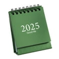 thumbnail image 3 of Calendario de escritorio DYNWAVEMX reutilizable de papel Verde 2025, 3 of 8