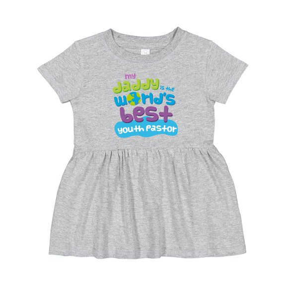 Inktastic Youth Pastor Daddy Quote Girls Baby Dress