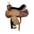 thumbnail image 4 of Orlov Hill Leather Western Barrel Horse Saddle, Multicolor, 4 of 8