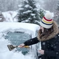 thumbnail image 4 of HongHeng Car Extendable Ice Scraper and Snow Brush with LED Light & Ice Scraper for Car or Truck Auto SUV Snow Removal Removable Ice Scraper for Windshield, 4 of 9