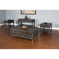 thumbnail image 2 of Pemberly Row 50" Transitional Wood Coffee Table in Dark Brown, 2 of 6