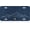 Minimalist Mountain, variant on Tri Star Luxury Navy Blue Gold Line Tristar Rust-Free Design Vanity Plate Cover, Novelty Car Tag, Aluminum
