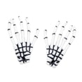 thumbnail image 3 of 2x Decoraciones Calientes para El Cabello de Halloween para Niñas Perfecl Pinza para El Cabello Esqueleto, 3 of 5