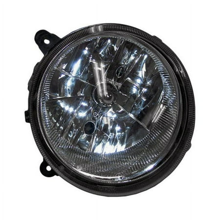 Passenger Side Headlight Lens and Housing for Jeep Compass 2007-2010