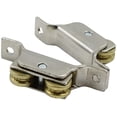 thumbnail image 5 of nipocaio Roues de Porte Coulissante Deux Roues - Roulettes en Fer, Support de Rouleau de Porte Coulissante à Rainure Fixe, Rouleau pour Rail Coulissant Rouleau en Verre 2 Pcs, 5 of 5