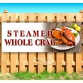 thumbnail image 1 of Steamed Whole Crab 13 oz Vinyl Banner With Metal Grommets, 1 of 4