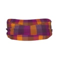 thumbnail image 2 of Yiaed Purple Yellow Buffalo Plaid Print Sports Headbands,Moisture Wicking Workout Headband, Sweatband Headbands for Running,Cycling for Women and Men, 2 of 8