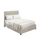 thumbnail image 3 of Juego de ropa de cama para el hogar Sábana de cama Funda de colchón Funda de almohada Juego de ropa de cama de poliéster de color sólido, Blanco, Rey, 4pcs / set Eigraketly HA6267-41B, 3 of 7