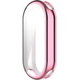 thumbnail image 2 of KOMI 3 Pack Compatible with Mi Band 8 Screen Protector Case, 3D Curved Soft TPU Protective Film Cover Full Coverage HD Anti-Scratch Guard Bumper Frame Black+Clear+Pink, 2 of 5