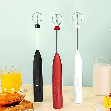 

1 Set Egg Beater Electric Handheld Rechargeable Three Gears Adjustable Whisk Blender Kitchen Tools