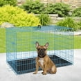 thumbnail image 6 of 30 inch Dog Crates for Small Dogs Puppy Crate Foldable Metal Dog Crate Small Dog Kennel Indoor Dog Cage for Small Dog 10-30 Pounds, Blue, 6 of 6