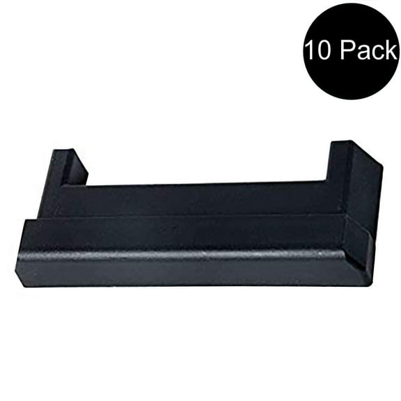 RAParts Set of (10) E-Track End Caps/Plugs for Enclosed Trailer/Cargo Van Trailer Track Plugs