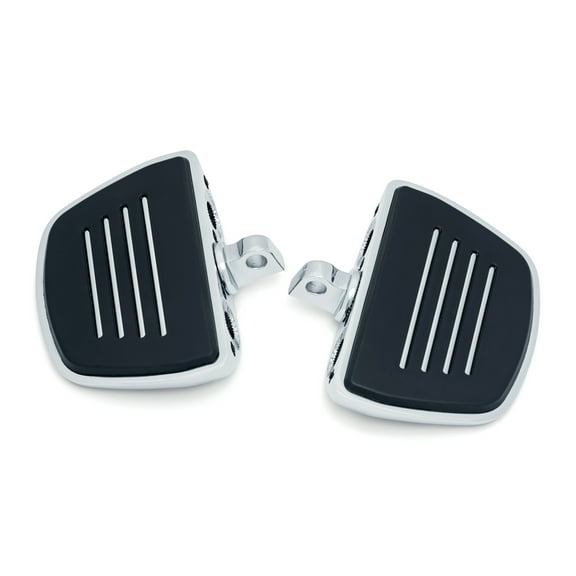 Kuryakyn 4392 Premium Motorcycle Mini Boards with Male Adapter, Chrome