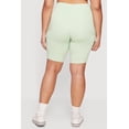 thumbnail image 4 of Women's Plus Size High Waisted Cargo Bike Shorts, 4 of 4