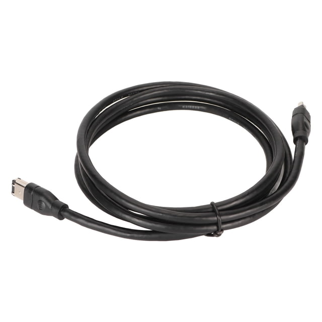 Firewire DV Cable, Firewire 6 Pin To 4 Pin Cord Plug And Play IEEE1394 ABS For Digital Cameras
