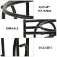 thumbnail image 4 of 4 PCS Hanging Type Flowerpot Rack Shelf Stands Plants Decor Black, 4 of 6