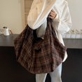 thumbnail image 6 of Large Capacity Tote Backpack Convertible Shoulder Crossbody With Checkered Pattern, 6 of 6