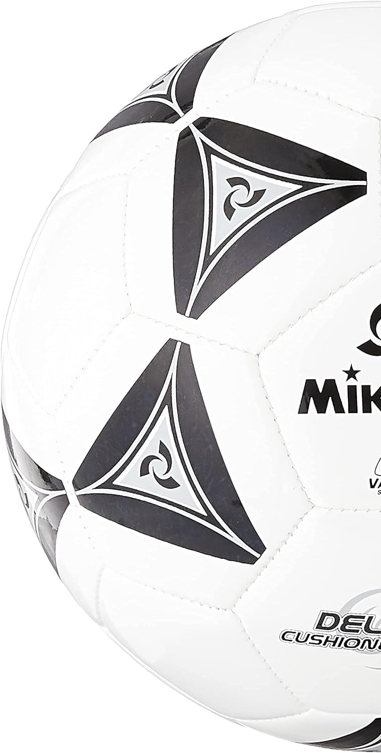 Mikasa Serious Soccer Ball Black White Size 4