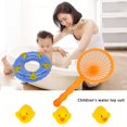 thumbnail image 1 of 2 PACKS Floating Bath Toys Mini Swimming Rings Rubber Yellow Ducks Fishing Net random, 1 of 6